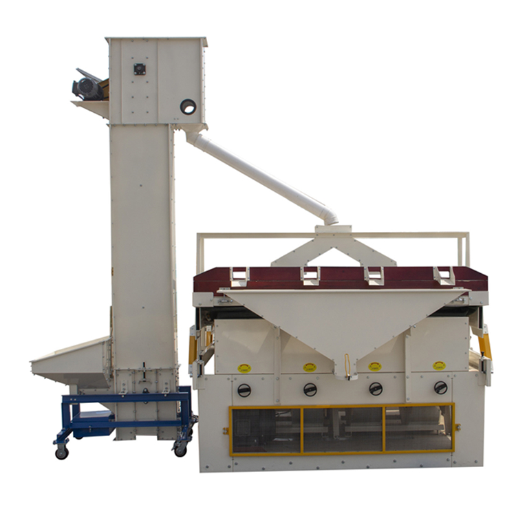 5XQS-10 Destoner for soybean paddy rice sesame stone removing machine